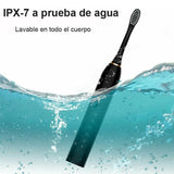 Electric Toothbrush 6 Levels Mode USB Rechargeable Indicator Light IPX 7 Waterproof Portable Toothbrush for Home