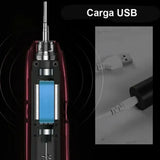 Electric Toothbrush 6 Levels Mode USB Rechargeable Indicator Light IPX 7 Waterproof Portable Toothbrush for Home