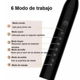 Electric Toothbrush 6 Levels Mode USB Rechargeable Indicator Light IPX 7 Waterproof Portable Toothbrush for Home - Extra Image