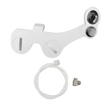Toilet Bidet Attachment Sprayer Front Back Cleansing Cold Water with 2 Retractable Nozzles