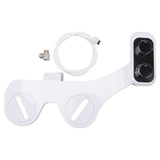 Universal Smart Toilet Bidet Dual Nozzle Design Knob Switch Toilet Self Cleaning Sprayer