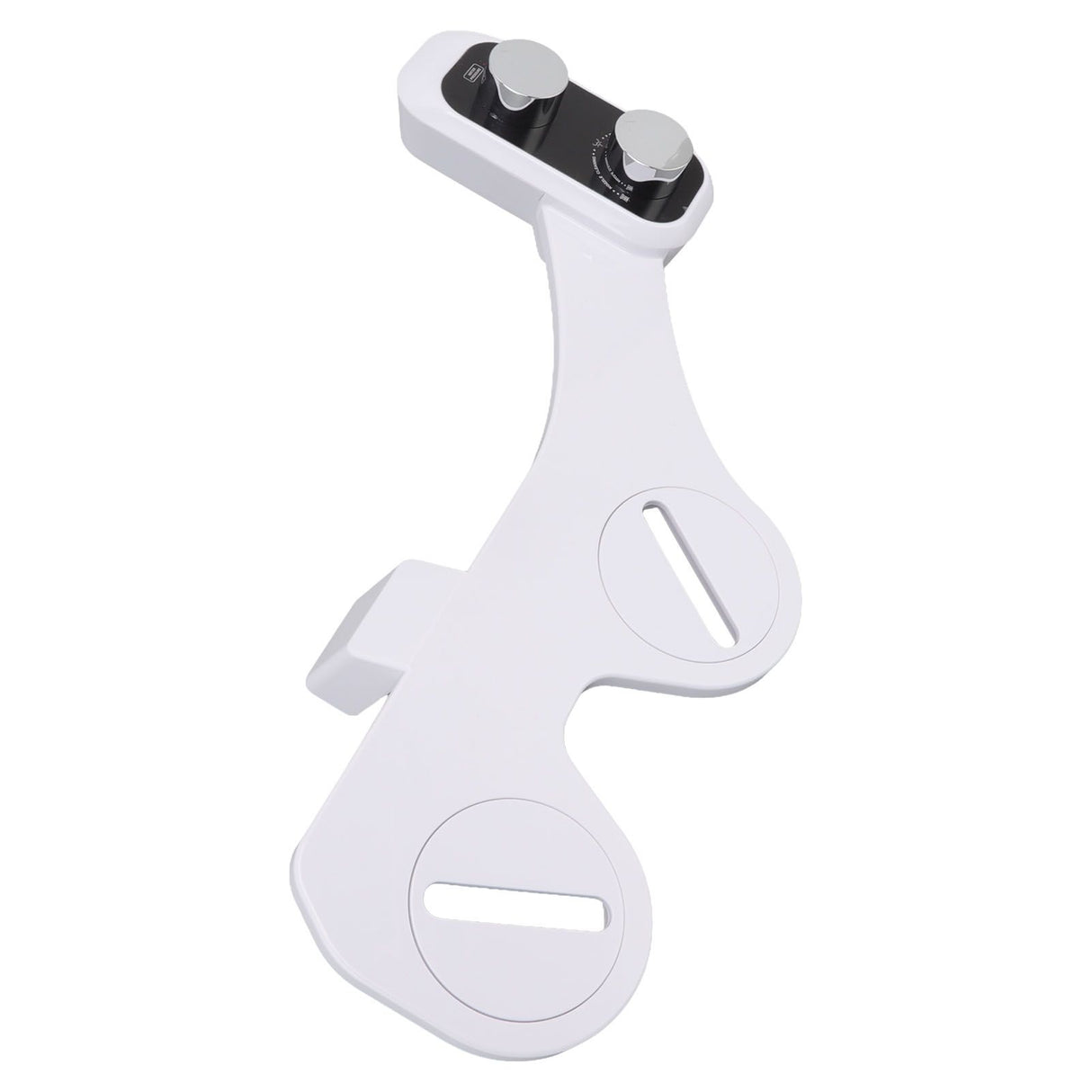 Universal Smart Toilet Bidet Dual Nozzle Design Knob Switch Toilet Self Cleaning Sprayer