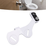 Universal Smart Toilet Bidet Dual Nozzle Design Knob Switch Toilet Self Cleaning Sprayer