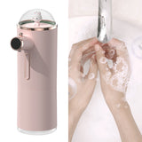 Automatic Foam Soap Dispenser Cute Intelligent Infrared Sensor Waterproof Rechargeable Touchless Automatic Soap Dispenser Pink