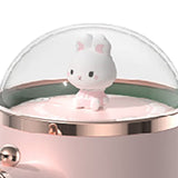 Automatic Foam Soap Dispenser Cute Intelligent Infrared Sensor Waterproof Rechargeable Touchless Automatic Soap Dispenser Pink - Close-Up Angle