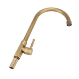 Antique Brass Bathroom Sink Faucet Single Handle Vanity Tap Splash Proof Bathroom Faucet for Home Commercial Use