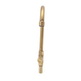 Antique Brass Bathroom Sink Faucet Single Handle Vanity Tap Splash Proof Bathroom Faucet for Home Commercial Use