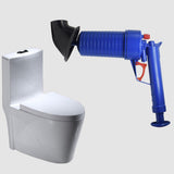 Air Plunger for Toilet Blue Household Air Toilet Drain Blaster Plunger for Floor Drain Sink Sewer Bathtub - Extra Image