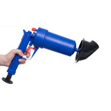 Air Plunger for Toilet Blue Household Air Toilet Drain Blaster Plunger for Floor Drain Sink Sewer Bathtub