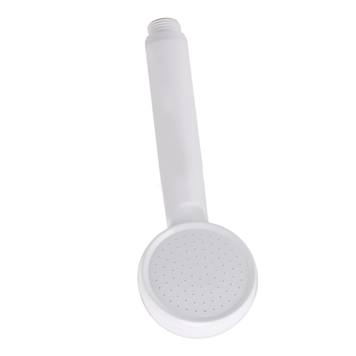 Rain Shower Head Simple Thicken Baking Process Handheld Shower Head with Ergonomic Handle for Bathroom White