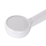 Rain Shower Head Simple Thicken Baking Process Handheld Shower Head with Ergonomic Handle for Bathroom White
