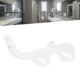 Slim Bidet 3/8 Copper Tee Non Electric Self Cleaning Dual Nozzle Toilet Attachment Hygienic Bidet for Feminine Wash White - Extra Image