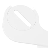 Slim Bidet 3/8 Copper Tee Non Electric Self Cleaning Dual Nozzle Toilet Attachment Hygienic Bidet for Feminine Wash White - Extra Image