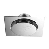 Shower Drain Quadrate High Glossy Thickened Prevents Odor Clogging Resistance Stainless Steel Floor Drain