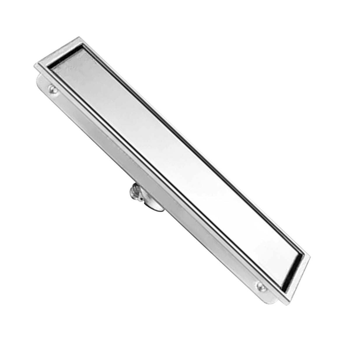 Linear Floor Drain Rectangular Prevent Clogging 304 Stainless Steel Long Shower Drain for Bathroom Kitchen