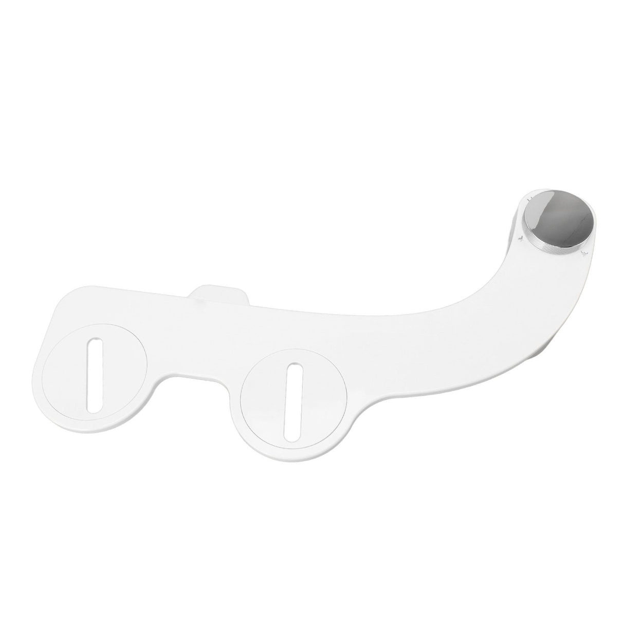 Bidet Attachment with Dual Nozzles Non Electric 7/8 Copper Tee Self Cleaning Water Bidet for Frontal and Rear Wash