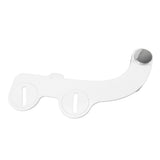 Bidet Attachment with Dual Nozzles Non Electric 7/8 Copper Tee Self Cleaning Water Bidet for Frontal and Rear Wash - Top-Down View