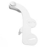 Bidet Attachment with Dual Nozzles Non Electric 7/8 Copper Tee Self Cleaning Water Bidet for Frontal and Rear Wash