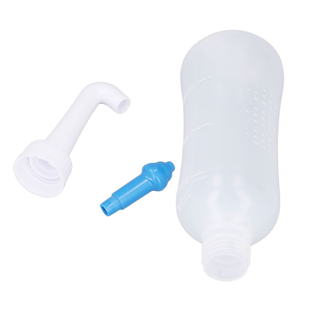 Nose Wash Cleaner 300ml Nasal Nose Wash Bottle for Household Adults Children Cleaning Blue Nose with Five Holes