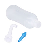 Nose Wash Cleaner 300ml Nasal Nose Wash Bottle for Household Adults Children Cleaning Blue Nose with Five Holes