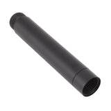 Shower Arm Stainless Steel Modern Elegant Shower Extension Pipe for Bathroom Black - Side View