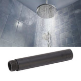 Shower Arm Stainless Steel Modern Elegant Shower Extension Pipe for Bathroom Black - Extra Image