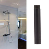 Shower Arm Stainless Steel Modern Elegant Shower Extension Pipe for Bathroom Black