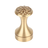 Bathroom Towel Hook Copper Retro Multifunctional Space Saving Wall Mounted Robe Hook for Door C Type - Front View