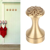 Bathroom Towel Hook Copper Retro Multifunctional Space Saving Wall Mounted Robe Hook for Door C Type - Extra Image