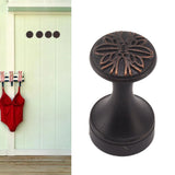 Bathroom Towel Hook Copper Retro Multifunctional Space Saving Wall Mounted Robe Hook for Door D Type