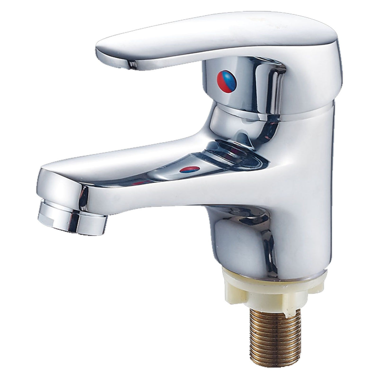 Single Cold Faucet Explosion Proof Corrosion Resistant Soft Watering Bathroom Water Tap Replacement