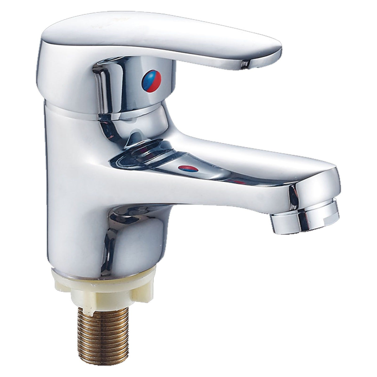 Single Cold Faucet Explosion Proof Corrosion Resistant Soft Watering Bathroom Water Tap Replacement