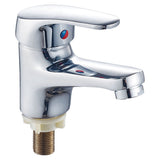 Single Cold Faucet Explosion Proof Corrosion Resistant Soft Watering Bathroom Water Tap Replacement - Front View