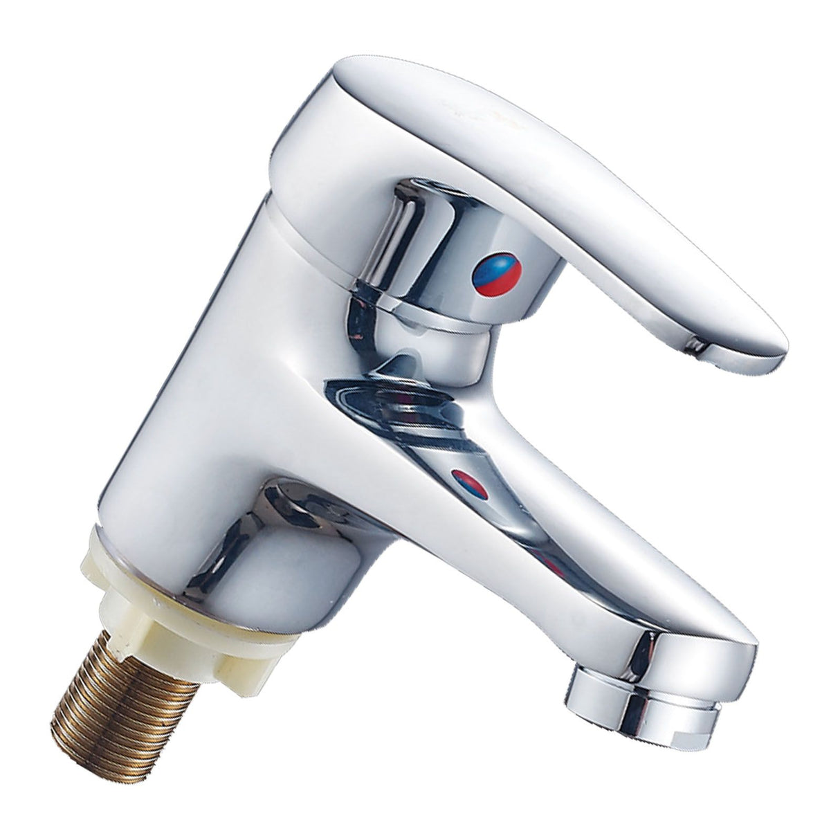 Single Cold Faucet Explosion Proof Corrosion Resistant Soft Watering Bathroom Water Tap Replacement