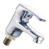 Single Cold Faucet Explosion Proof Corrosion Resistant Soft Watering Bathroom Water Tap Replacement
