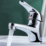 Single Cold Faucet Explosion Proof Corrosion Resistant Soft Watering Bathroom Water Tap Replacement