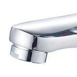 Single Cold Faucet Explosion Proof Corrosion Resistant Soft Watering Bathroom Water Tap Replacement - Low Angle