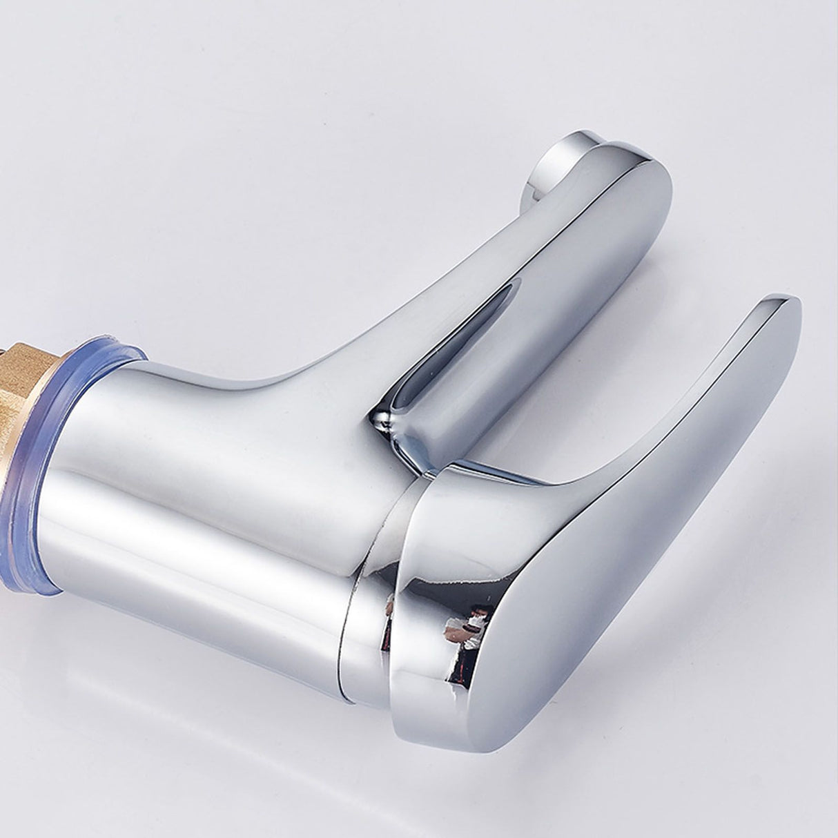 Single Cold Faucet Explosion Proof Corrosion Resistant Soft Watering Bathroom Water Tap Replacement