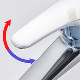 Single Cold Faucet Explosion Proof Corrosion Resistant Soft Watering Bathroom Water Tap Replacement