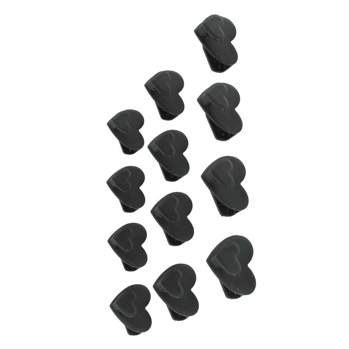 12pcs Clothes Hanger Connector Hooks Hanger Connecting Hooks Multifunctional Wardrobe Drying Hanger Black