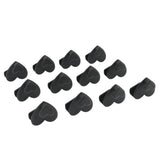 12pcs Clothes Hanger Connector Hooks Hanger Connecting Hooks Multifunctional Wardrobe Drying Hanger Black