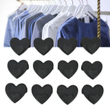 12pcs Clothes Hanger Connector Hooks Hanger Connecting Hooks Multifunctional Wardrobe Drying Hanger Black - Extra Image