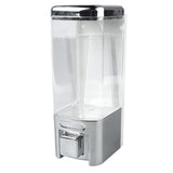 Soap Dispenser ABS Plastic Wall Mount Single Head Bathroom Kitchen Sink Accessories 480ml - Front View