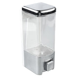 Soap Dispenser ABS Plastic Wall Mount Single Head Bathroom Kitchen Sink Accessories 480ml - Close-Up Angle