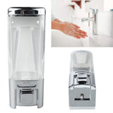 Soap Dispenser ABS Plastic Wall Mount Single Head Bathroom Kitchen Sink Accessories 480ml