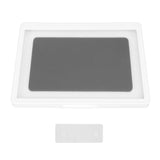 Shower Phone Holder Waterproof Rotatable Anti Fog Hands Free Easy Mounting Bathroom Tablet Case for Bathing Washroom White