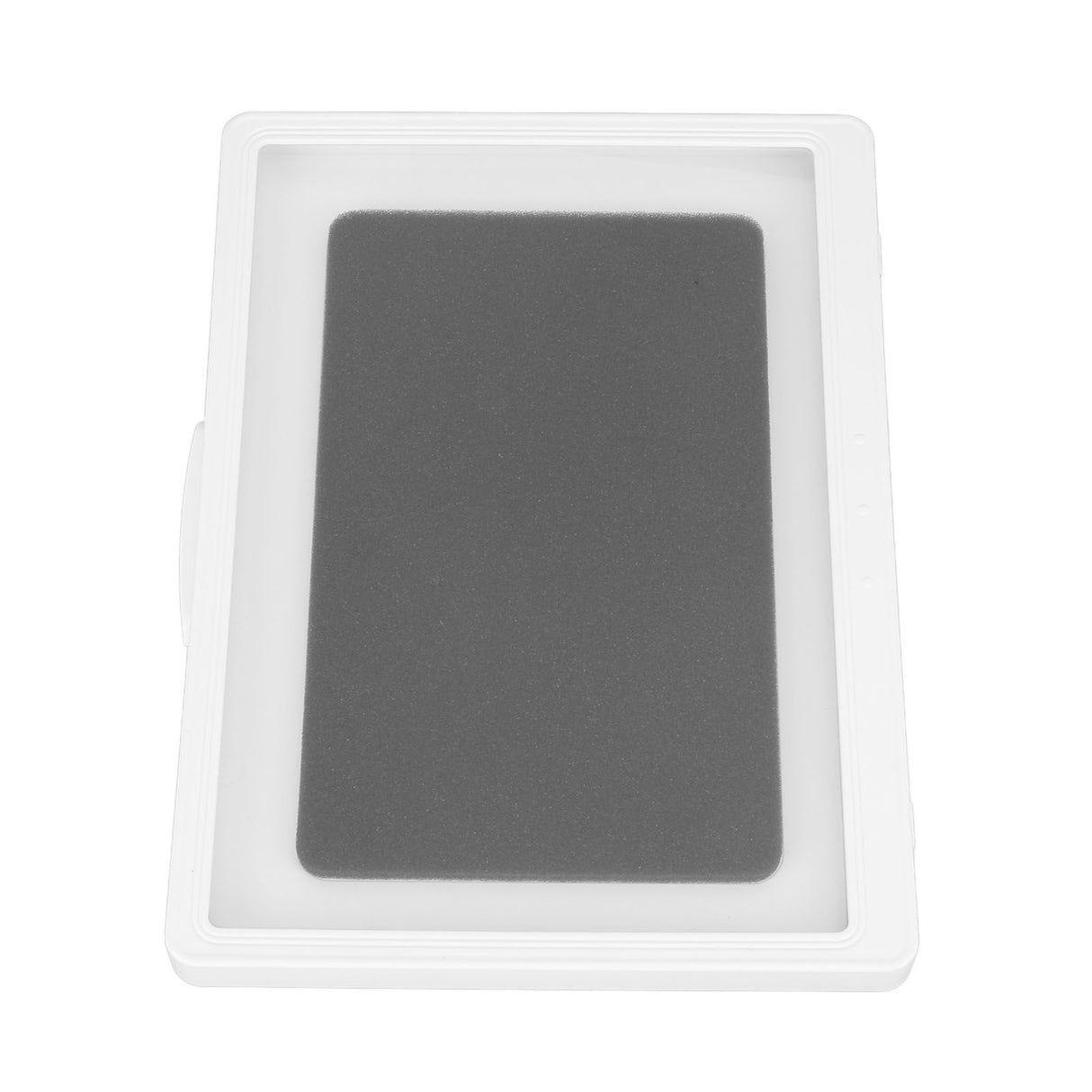 Shower Phone Holder Waterproof Rotatable Anti Fog Hands Free Easy Mounting Bathroom Tablet Case for Bathing Washroom White