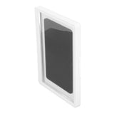 Shower Phone Holder Waterproof Rotatable Anti Fog Hands Free Easy Mounting Bathroom Tablet Case for Bathing Washroom White