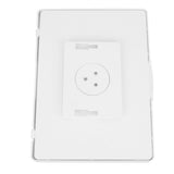 Shower Phone Holder Waterproof Rotatable Anti Fog Hands Free Easy Mounting Bathroom Tablet Case for Bathing Washroom White - Extra Image