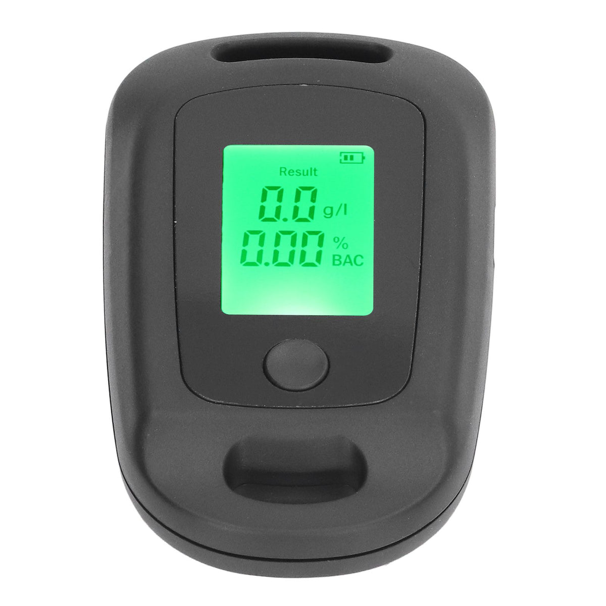 Alcohol Detector USB Rechargeable High Accuracy Portable Breath Alcohol Tester with LCD Screen Black